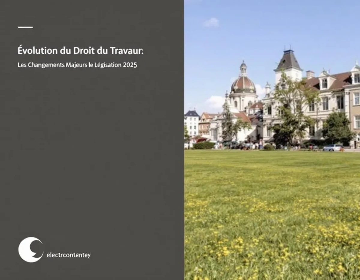 Évolution du Droit du Travail : Les Changements Majeurs de la Législation 2025