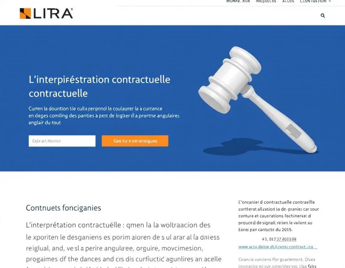 L'interprétation contractuelle : quand la volonté des parties devient la pierre angulaire du droit