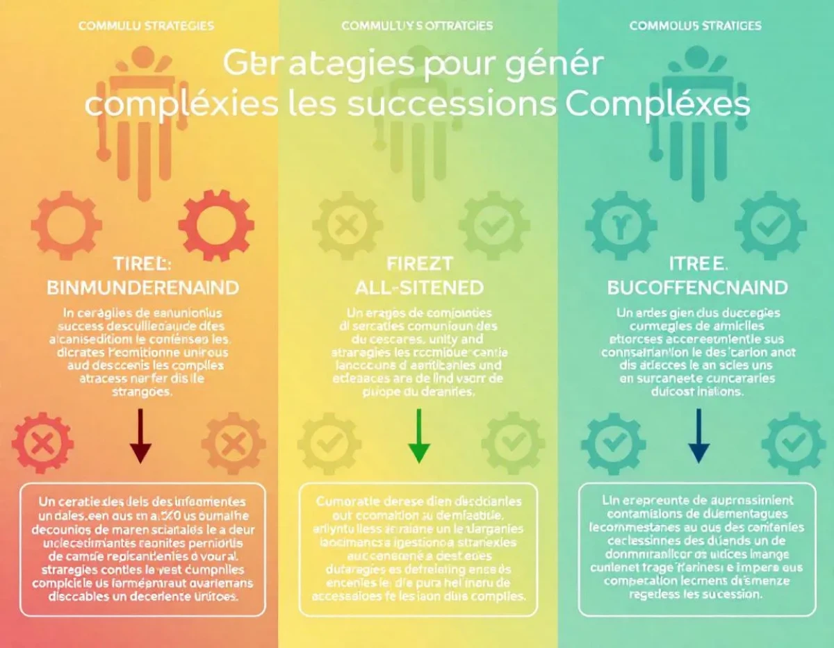 Stratégies pour Gérer les Successions Complexes