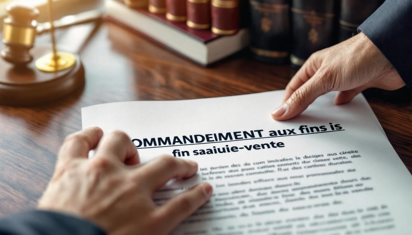 Que faire après un commandement aux fins de saisie-vente