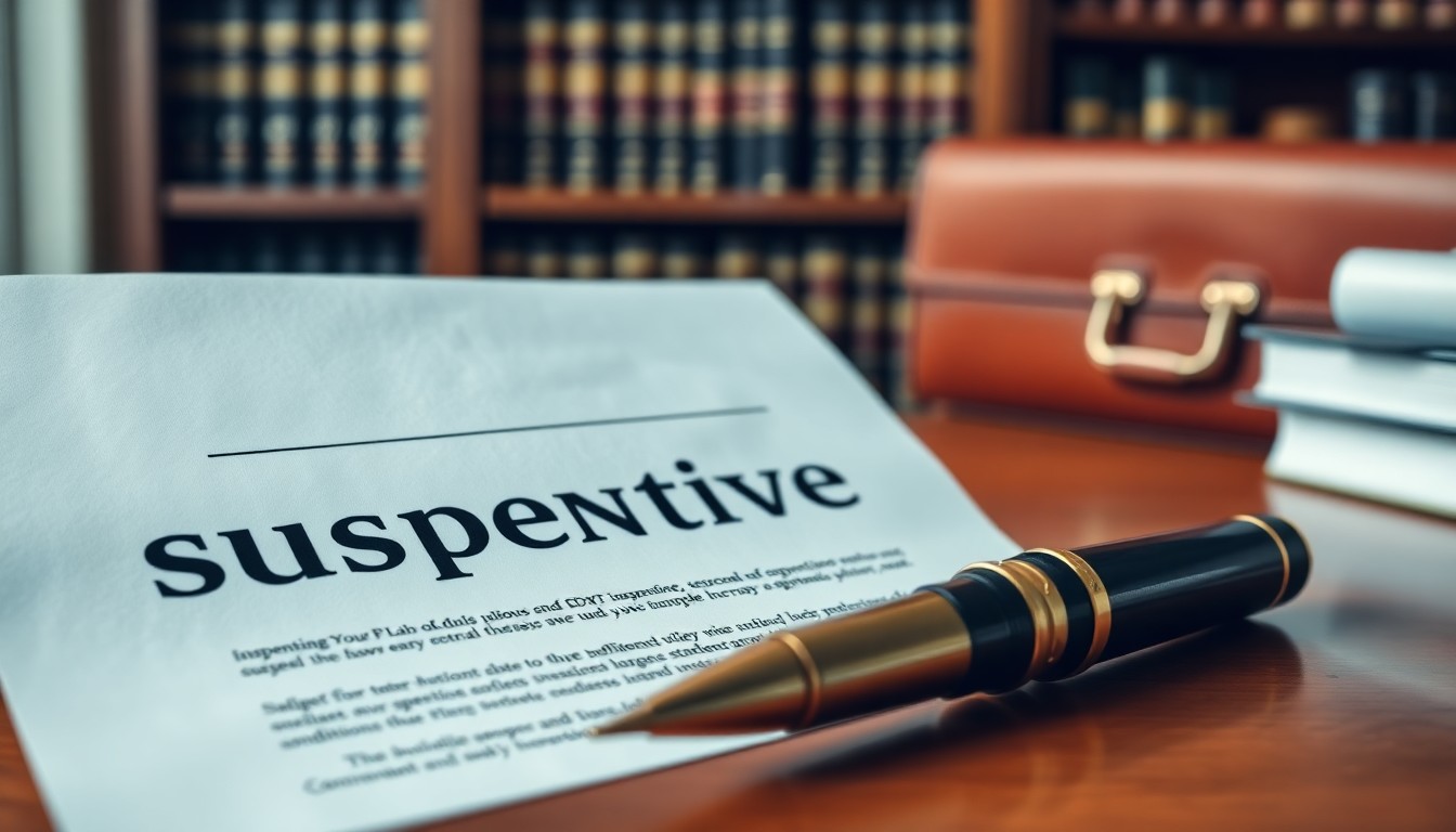 Les implications pratiques des conditions suspensives définition
