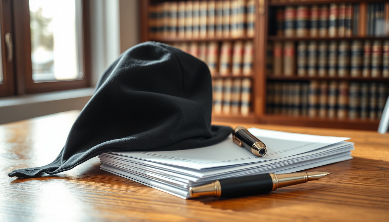 Toque avocat : symbole de sérieux ou simple accessoire